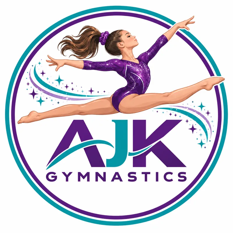 AJK Gymnastics logo